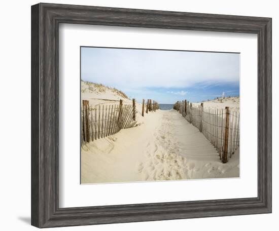 Quiet Beach-Stephen Mallon-Framed Premium Photographic Print