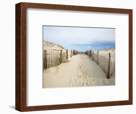 Quiet Beach-Stephen Mallon-Framed Premium Photographic Print