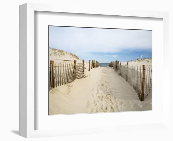 Quiet Beach-Stephen Mallon-Framed Premium Photographic Print