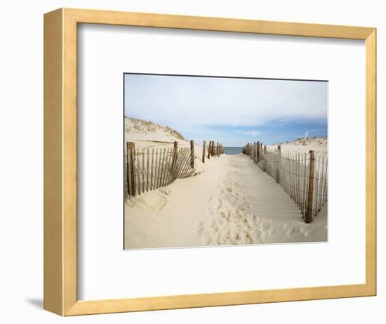 Quiet Beach-Stephen Mallon-Framed Premium Photographic Print