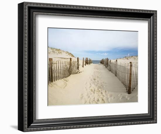 Quiet Beach-Stephen Mallon-Framed Premium Photographic Print