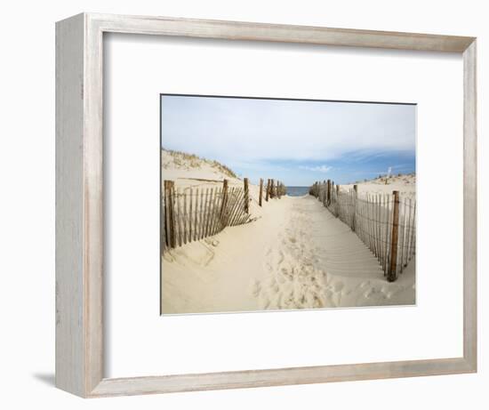 Quiet Beach-Stephen Mallon-Framed Premium Photographic Print