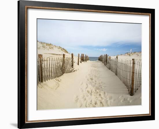 Quiet Beach-Stephen Mallon-Framed Premium Photographic Print