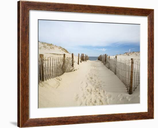 Quiet Beach-Stephen Mallon-Framed Photographic Print