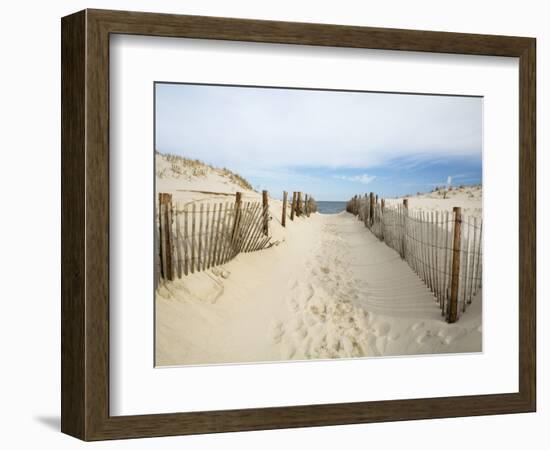 Quiet Beach-Stephen Mallon-Framed Photographic Print