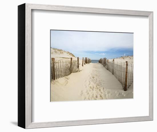 Quiet Beach-Stephen Mallon-Framed Photographic Print