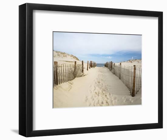 Quiet Beach-Stephen Mallon-Framed Photographic Print