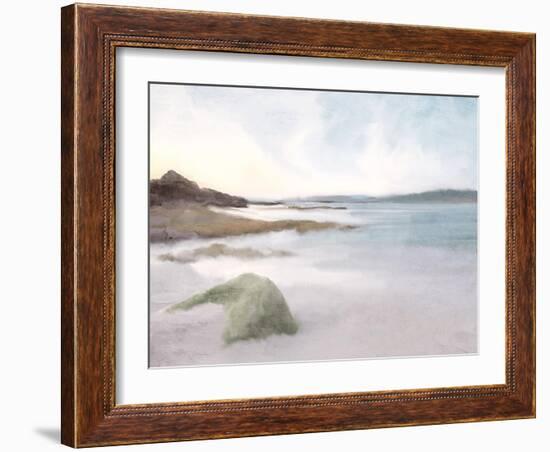 Quiet Beach-Ann Bailey-Framed Art Print