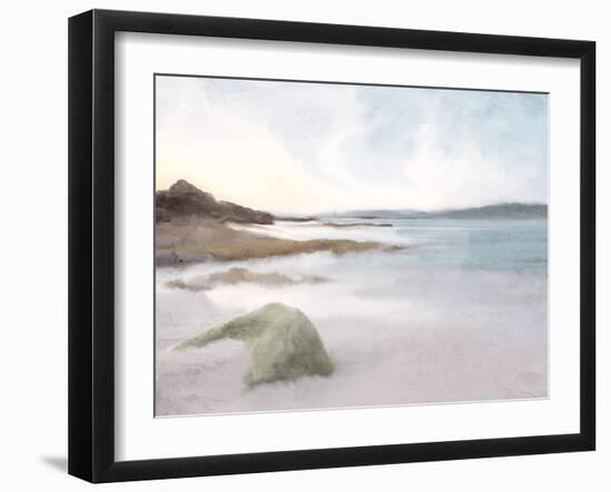 Quiet Beach-Ann Bailey-Framed Art Print