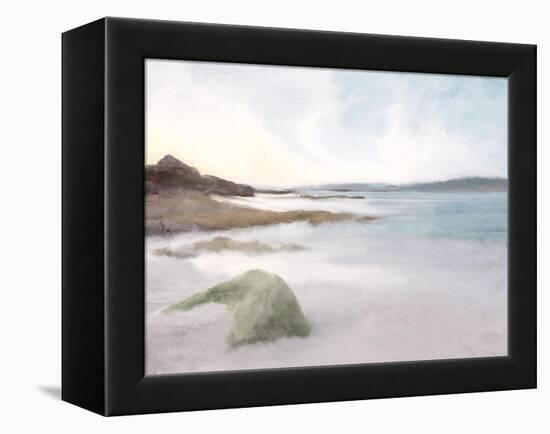 Quiet Beach-Ann Bailey-Framed Stretched Canvas