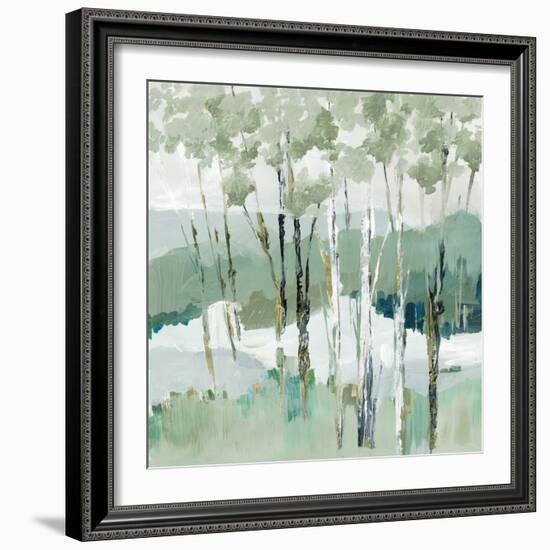 Quiet Birch Forest I-null-Framed Art Print