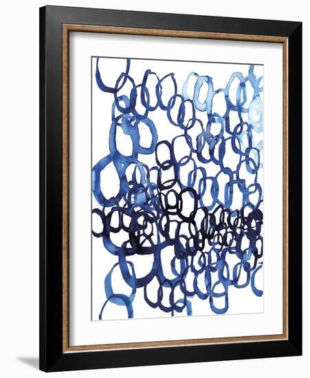 Quiet Blue - Links-Paula Mills-Framed Giclee Print