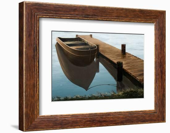 Quiet Blue Morning-Bruce Nawrocke-Framed Photographic Print