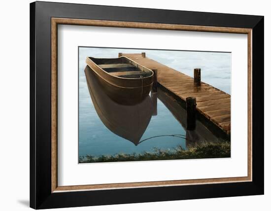 Quiet Blue Morning-Bruce Nawrocke-Framed Photographic Print