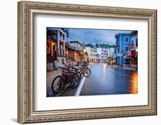 Quiet Dawn On Mackinac Island-Adam Romanowicz-Framed Photographic Print