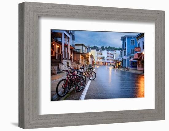 Quiet Dawn On Mackinac Island-Adam Romanowicz-Framed Photographic Print