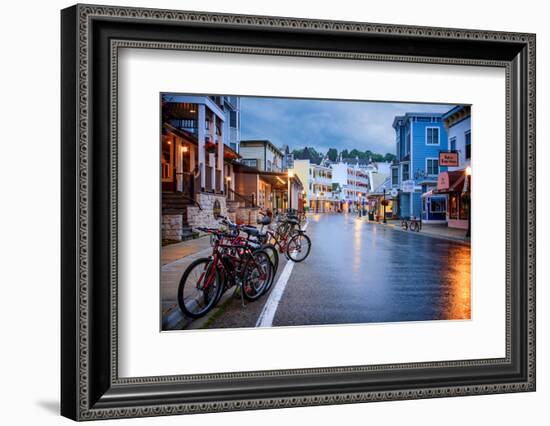 Quiet Dawn On Mackinac Island-Adam Romanowicz-Framed Photographic Print