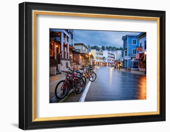 Quiet Dawn On Mackinac Island-Adam Romanowicz-Framed Photographic Print