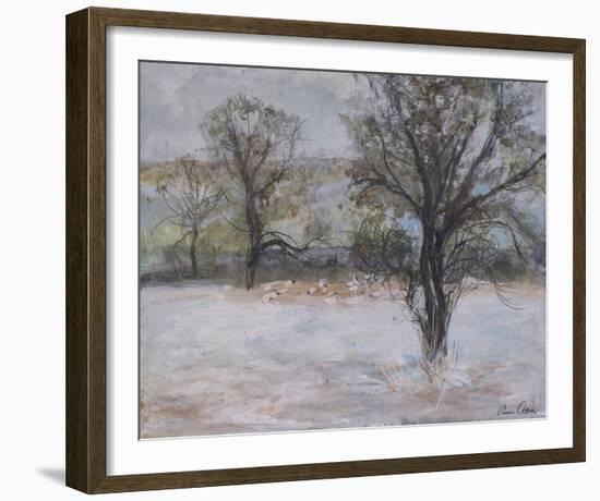 Quiet Fields-Ann Oram-Framed Giclee Print