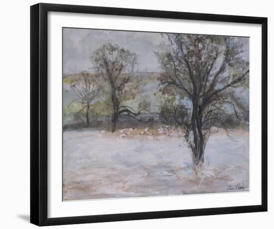 Quiet Fields-Ann Oram-Framed Giclee Print