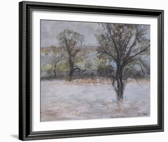 Quiet Fields-Ann Oram-Framed Giclee Print