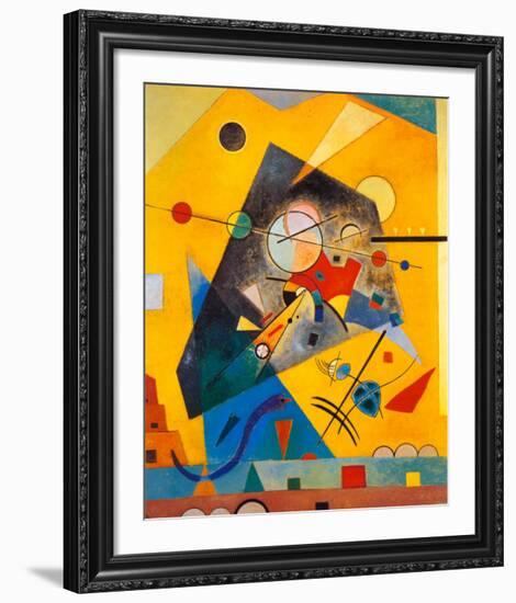 Quiet Harmony-Wassily Kandinsky-Framed Art Print