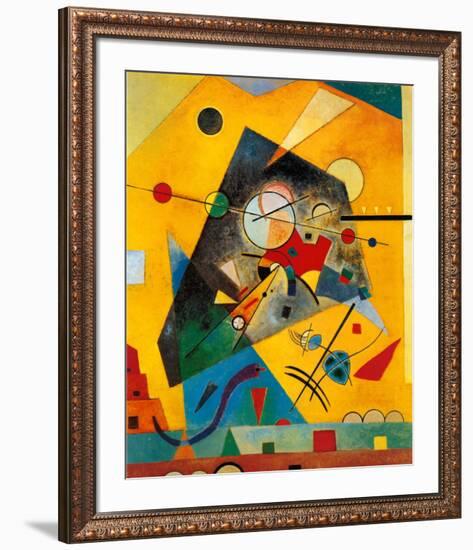 Quiet Harmony-Wassily Kandinsky-Framed Art Print