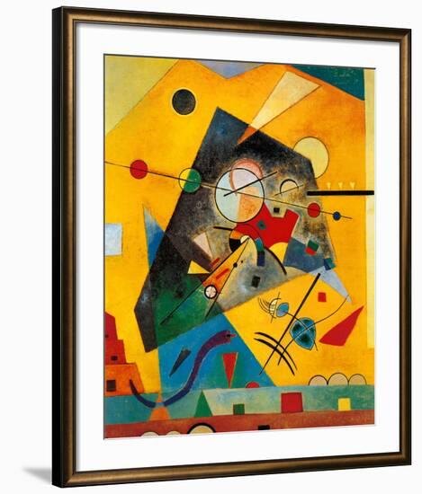 Quiet Harmony-Wassily Kandinsky-Framed Art Print