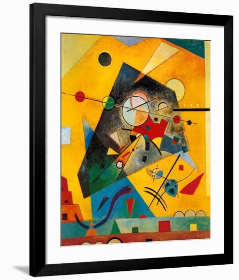 Quiet Harmony-Wassily Kandinsky-Framed Art Print