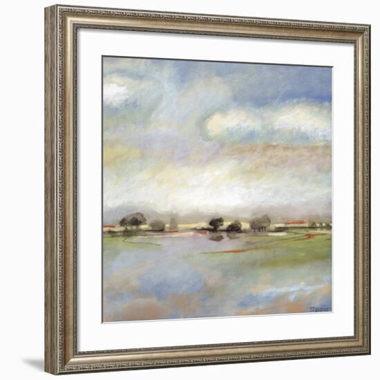 Quiet Journey-T^ J^ Bridge-Framed Art Print