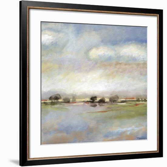 Quiet Journey-T^ J^ Bridge-Framed Art Print