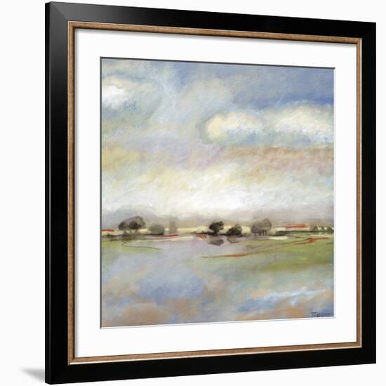 Quiet Journey-T^ J^ Bridge-Framed Art Print