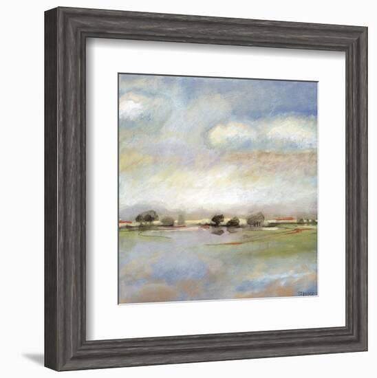 Quiet Journey-T^ J^ Bridge-Framed Art Print