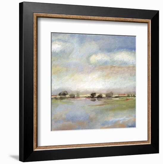 Quiet Journey-T^ J^ Bridge-Framed Art Print