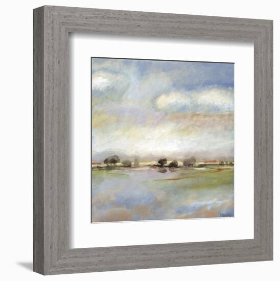 Quiet Journey-T^ J^ Bridge-Framed Art Print