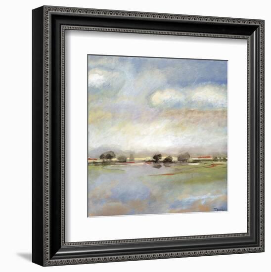 Quiet Journey-T^ J^ Bridge-Framed Art Print