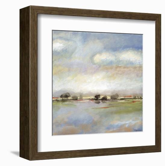 Quiet Journey-T^ J^ Bridge-Framed Art Print