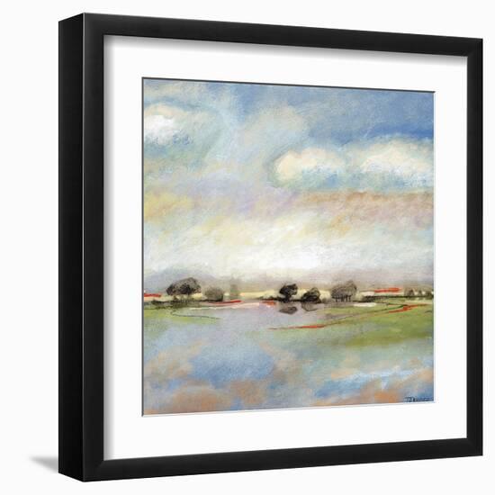 Quiet Journey-T^ J^ Bridge-Framed Art Print