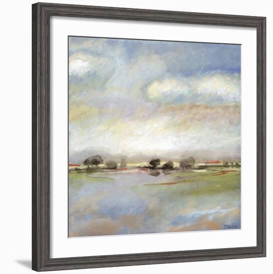 Quiet Journey-T^ J^ Bridge-Framed Art Print