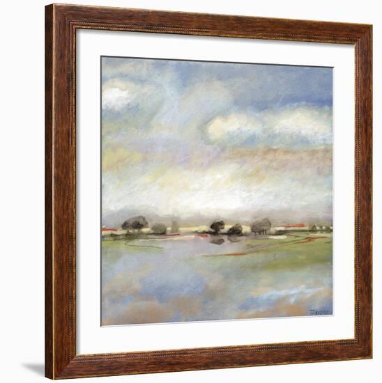 Quiet Journey-T^ J^ Bridge-Framed Art Print