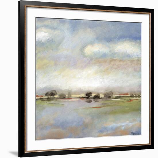 Quiet Journey-T^ J^ Bridge-Framed Art Print