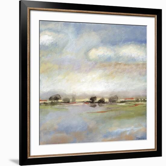 Quiet Journey-T^ J^ Bridge-Framed Art Print