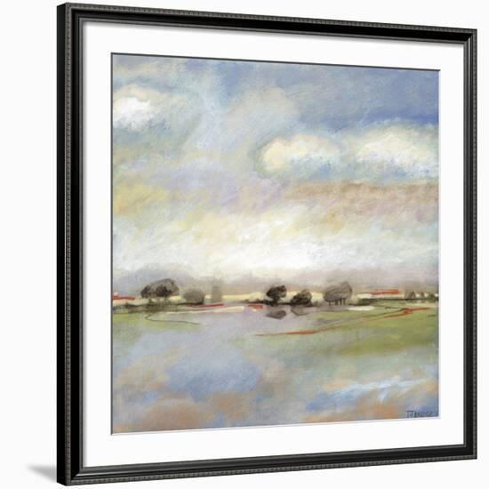 Quiet Journey-T^ J^ Bridge-Framed Art Print