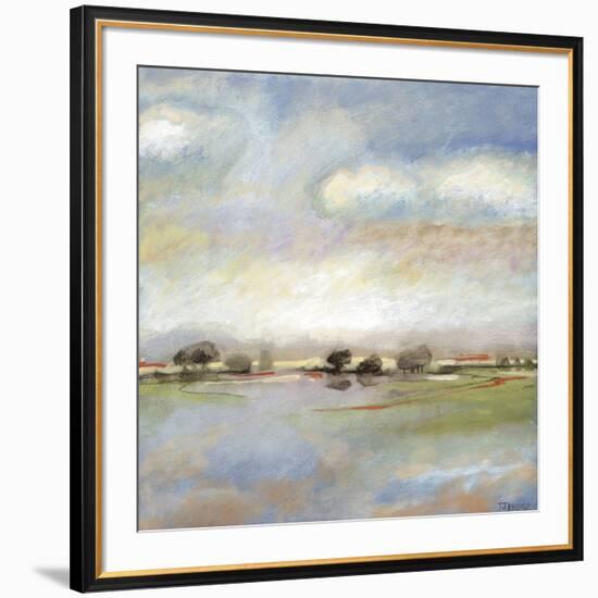 Quiet Journey-T^ J^ Bridge-Framed Art Print