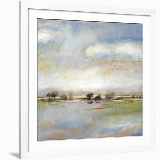 Quiet Journey-T^ J^ Bridge-Framed Art Print