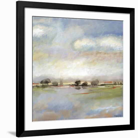 Quiet Journey-T^ J^ Bridge-Framed Art Print