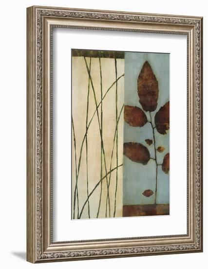 Quiet Leaves-Dominique Gaudin-Framed Art Print