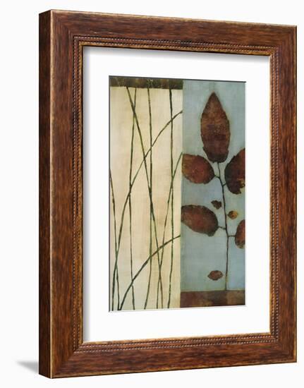 Quiet Leaves-Dominique Gaudin-Framed Art Print