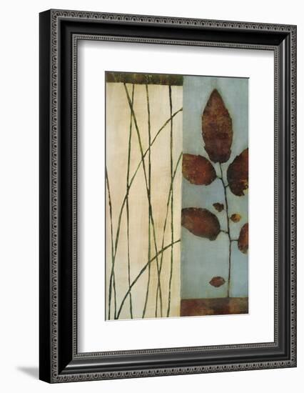 Quiet Leaves-Dominique Gaudin-Framed Art Print