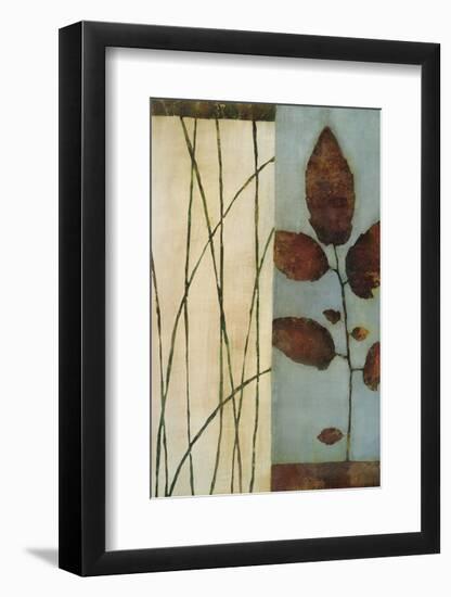 Quiet Leaves-Dominique Gaudin-Framed Art Print